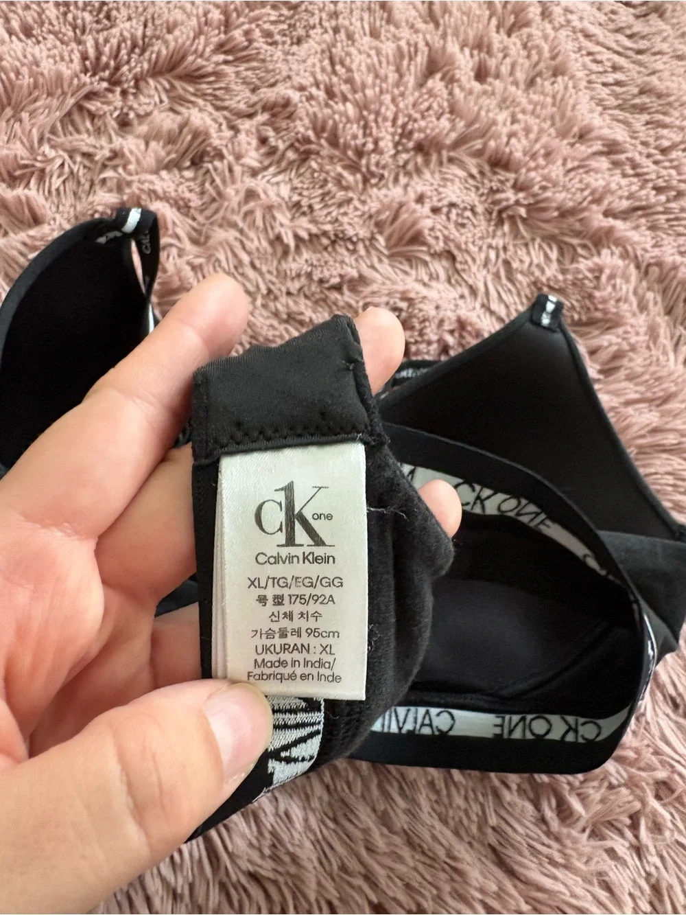 Calvin Klein wireless padded